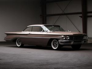 Oldsmobile 98 2-Door Holiday Hardtop 1960 года